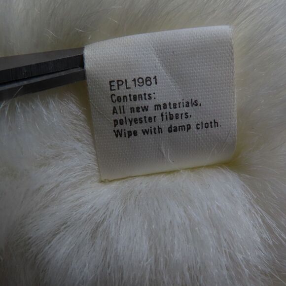 Vintage Hallmark Easter Heidi Rabbit White Plush Bunny Toy With Flower Straw Hat - Picture 13 of 16